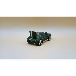 Vintage Mattel 1982 Hunter Green Cobra Diecast Hot Rod Car Muscle Vehicle
